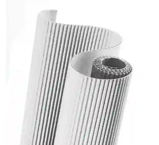 Carton Corrugado Color Blanco Pliego