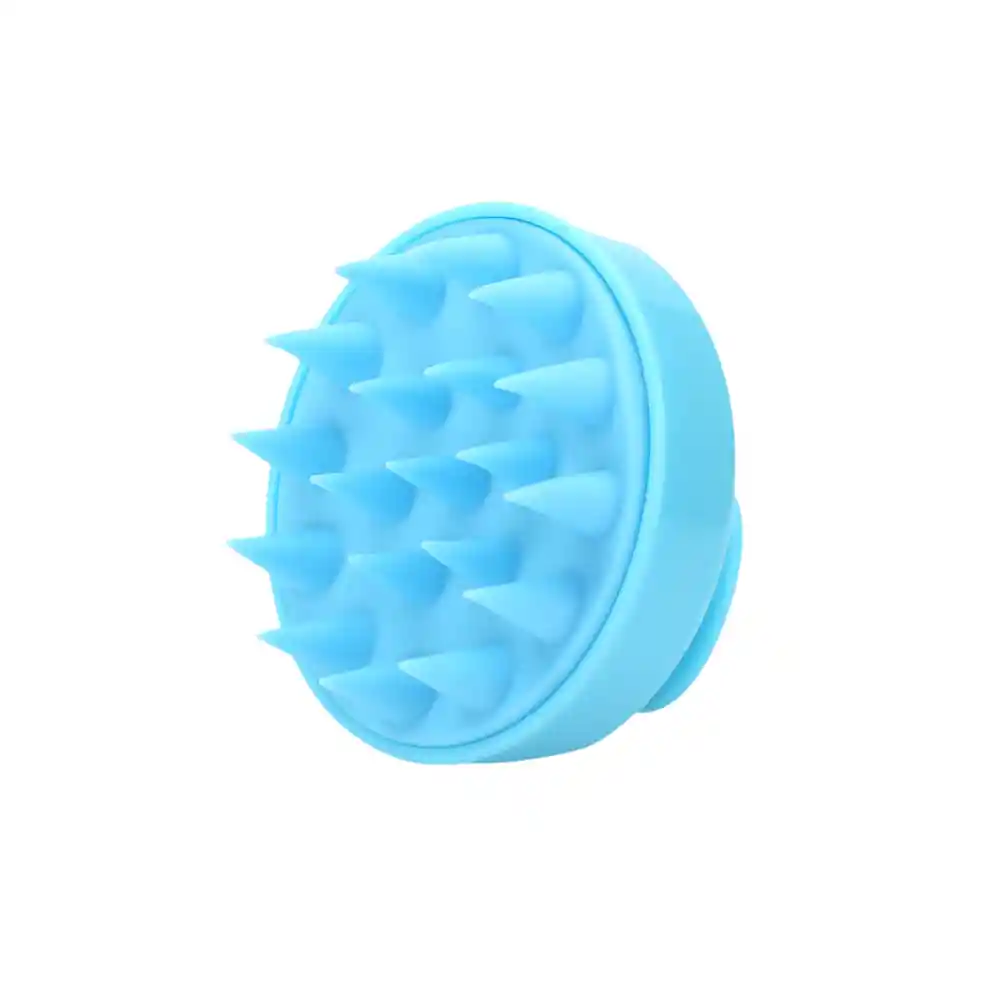 Cepillo Masajeador Capilar De Silicona Para Cabello Cuero Cabelludo