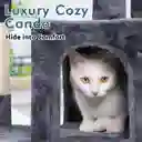 Gimnasio Para Gatos Felpa 3 Niveles Con Hamaca