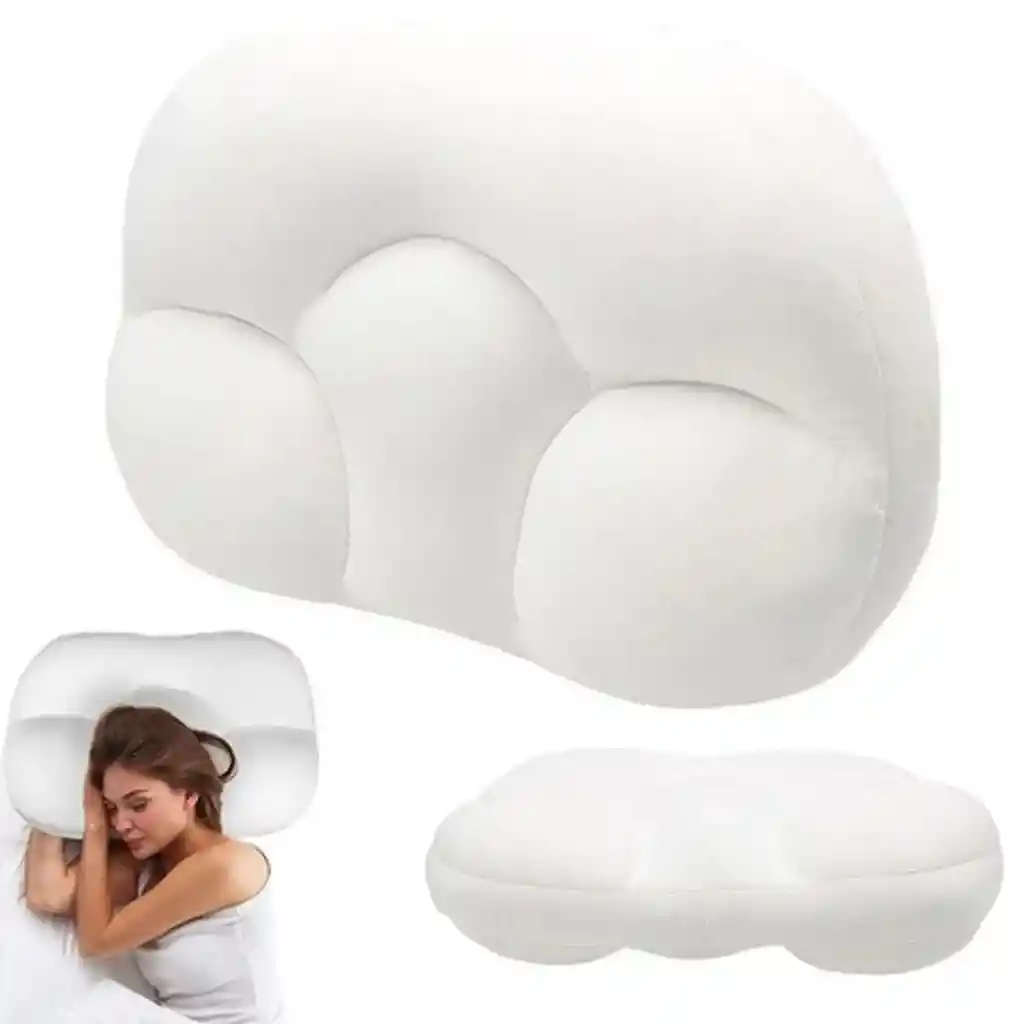 Almohada Ergonómica Con Microperlas De Aire