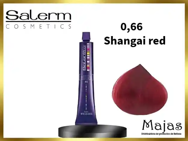 0.66 Rojo Shangai Vision - Salerm