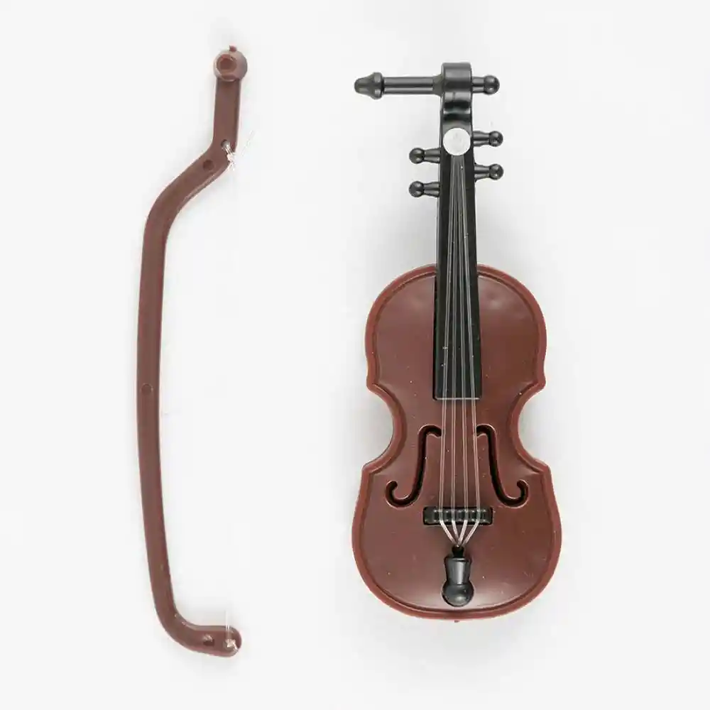Muneca Fashion Maypa Violin 28x6cm Rosado