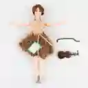 Muneca Fashion Maypa Violin 28x6cm Rosado