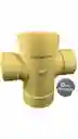 Tee Reducida Doble Sanitaria 4" X 3" Pavco