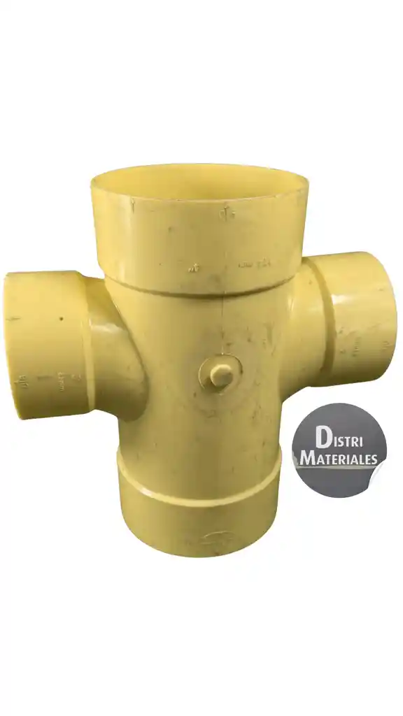 Tee Reducida Doble Sanitaria 4" X 3" Pavco
