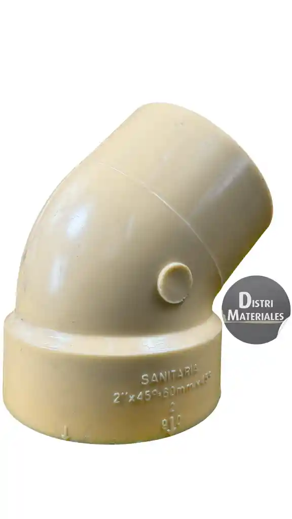Semicodo Sanitario 45° Cxe 4" Pavco