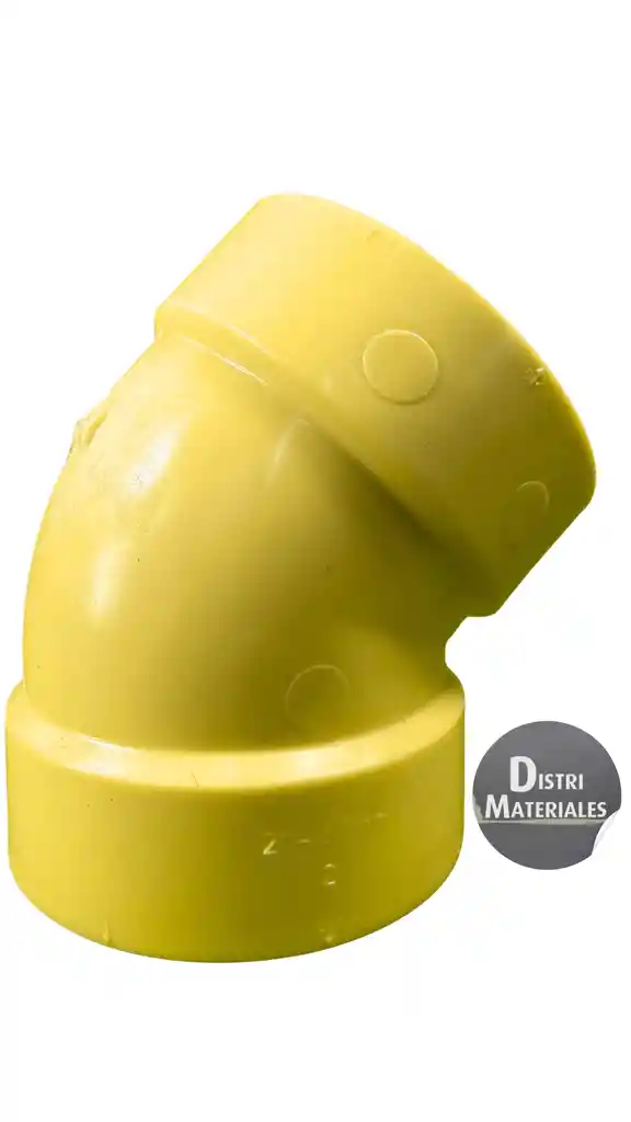 Semicodo Sanitario 45° Cxc 3" Pavco