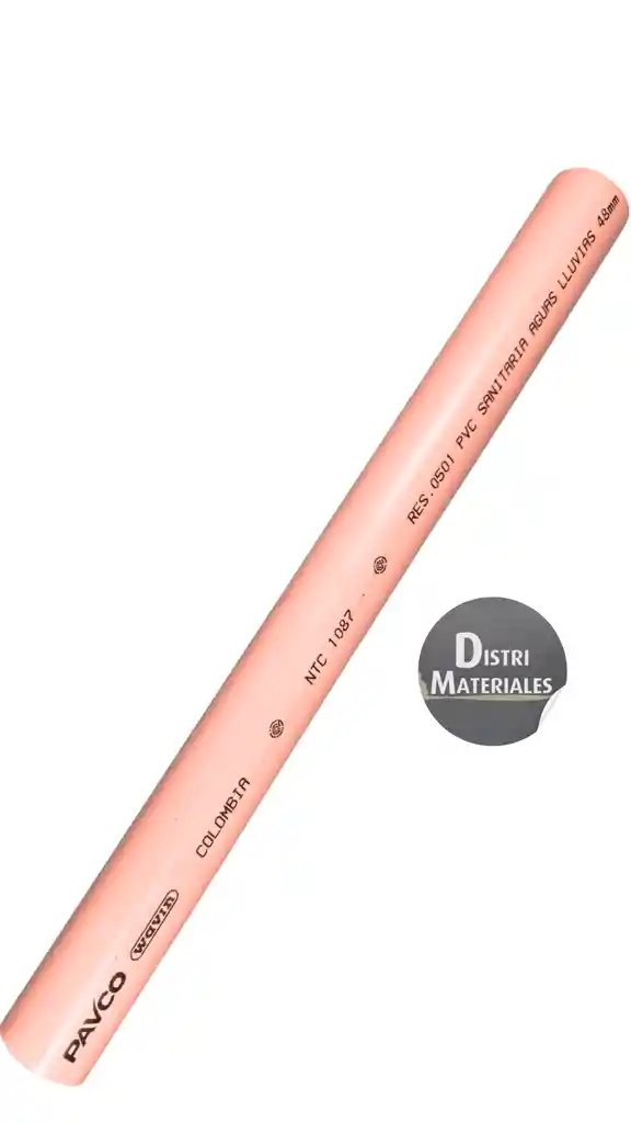 Tubo Ventilacion 3" X 1 Mt Pavco