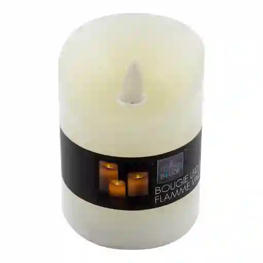Vela Led Blanca 14oz