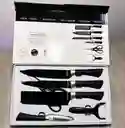 Set De Cuchillos 6 Piezas Con Recubrimiento Antiadherente