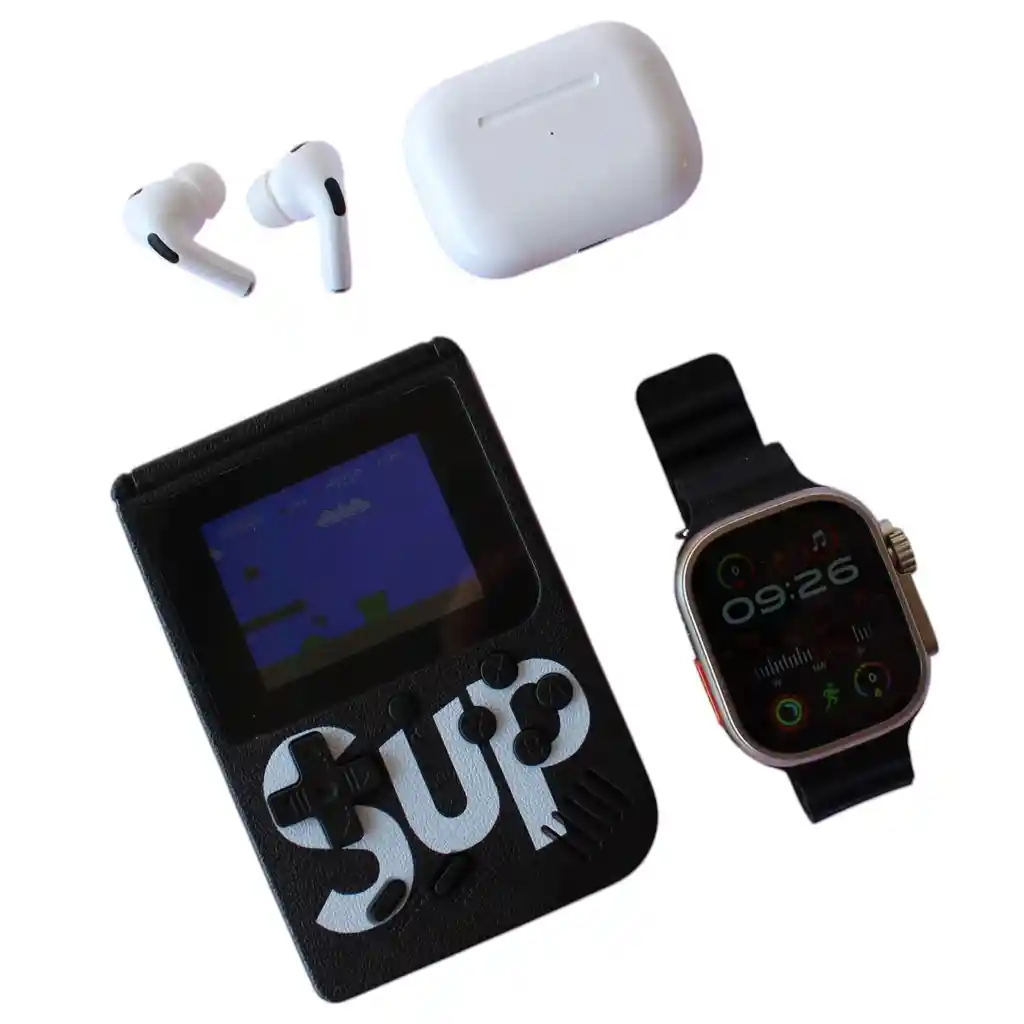 Combo Smartwatch Para Diversion En Cualquier Lugar