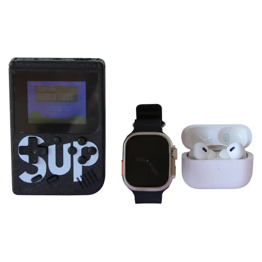 Combo Smartwatch Para Diversion En Cualquier Lugar
