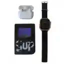 Combo Smartwatch Para Diversion En Cualquier Lugar