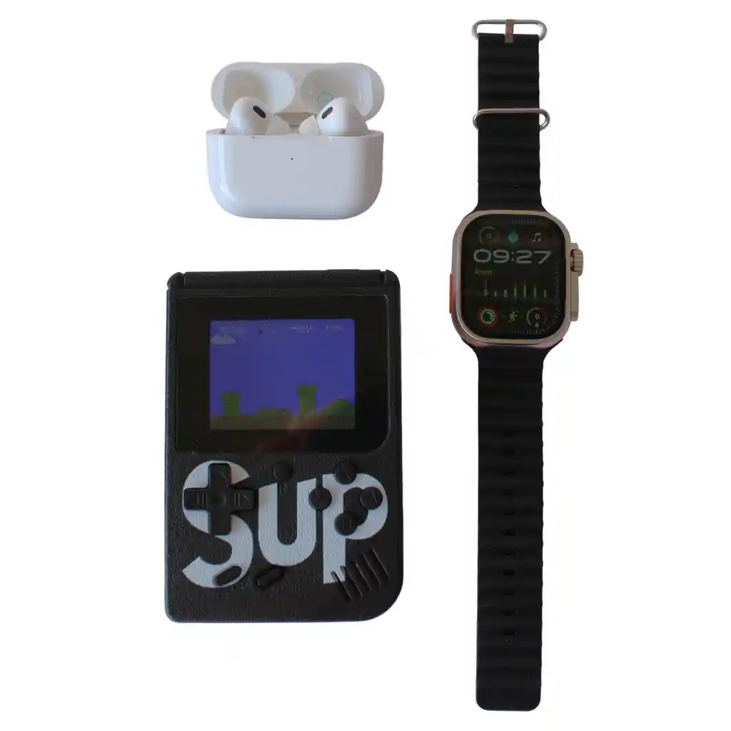 Combo Smartwatch Para Diversion En Cualquier Lugar