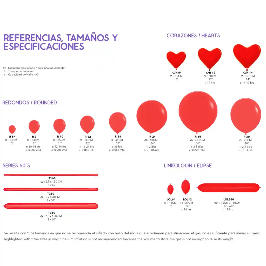 Globo Reflex Rosado Sempertex R12x12