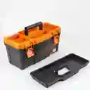 Caja Herramientas Tactix Negro Con Naranja