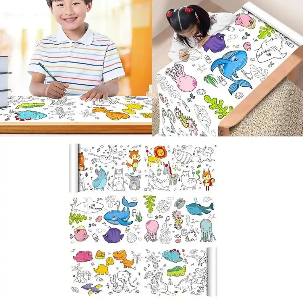 Papel Para Dibujo Y Pintura En Rollo 3 M