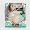 Muneca Fashion Maypa Rosas 28x6cm Surtido