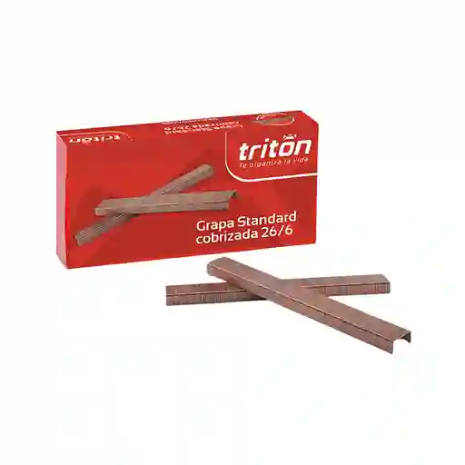 Gancho Cosedora Triton Cobrizado X5000 Und