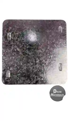 Tapa Ciega 2.400 Metalica