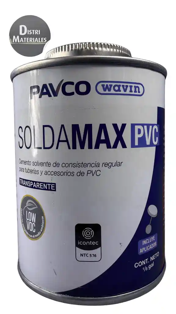 Soldadura Pvc 1/8 Pavco