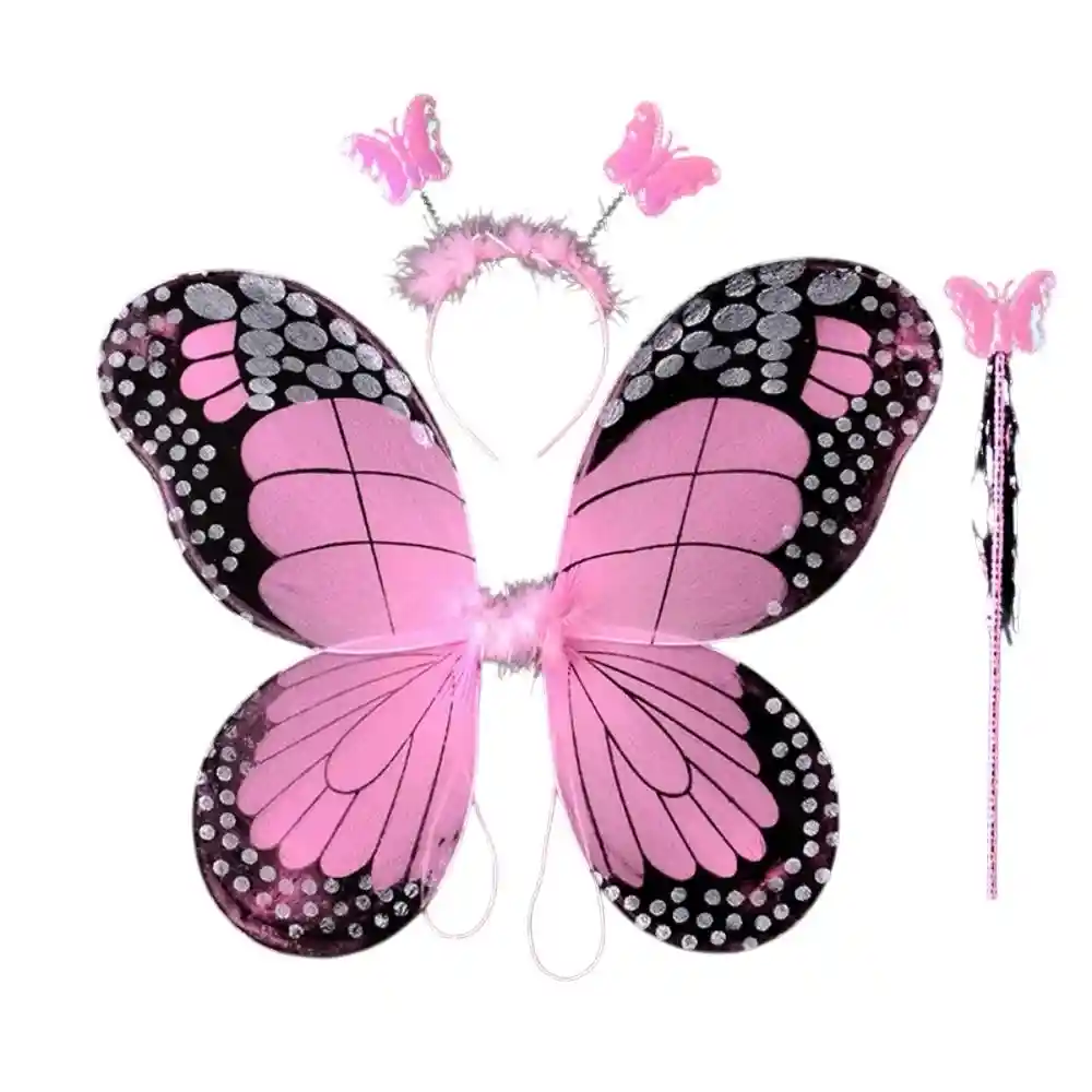 Alas Mariposa Rosada