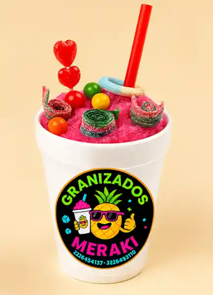 Granizado Fresa Boom