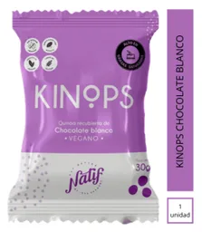 Natif Snack Kinops De Chocolate Blanco