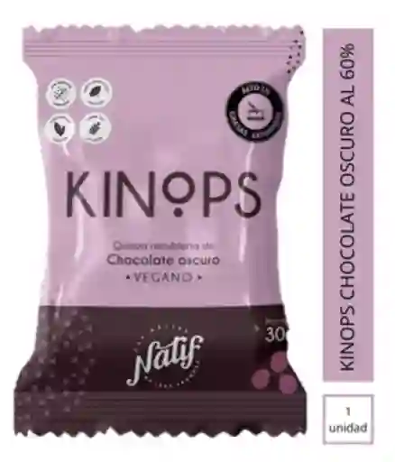 Natif Kinops Snack De Quinua Y Chocolate Oscuro