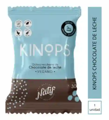 Natif Snack Kinops De Quinua Y Chocolate De Leche