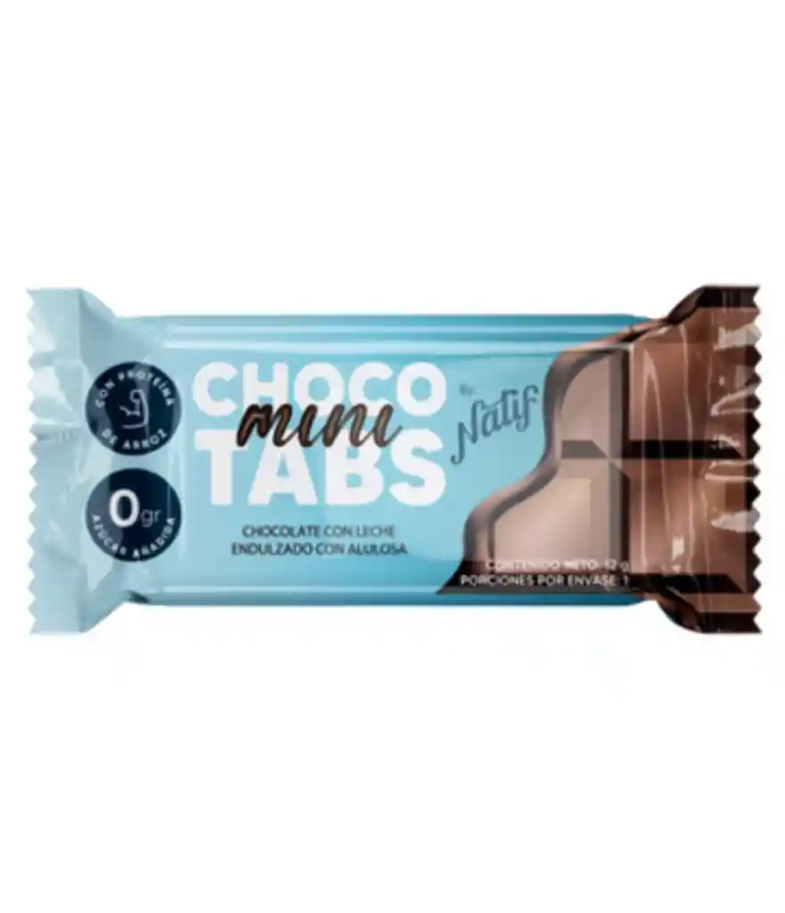 Chocotabs Chocolatina Mini Leche 12g