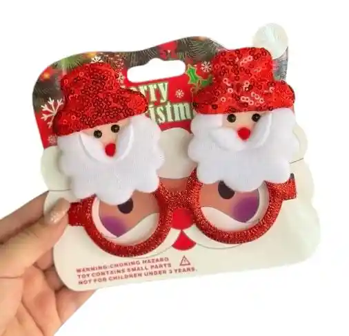 Gafas Navidad Papa Noel
