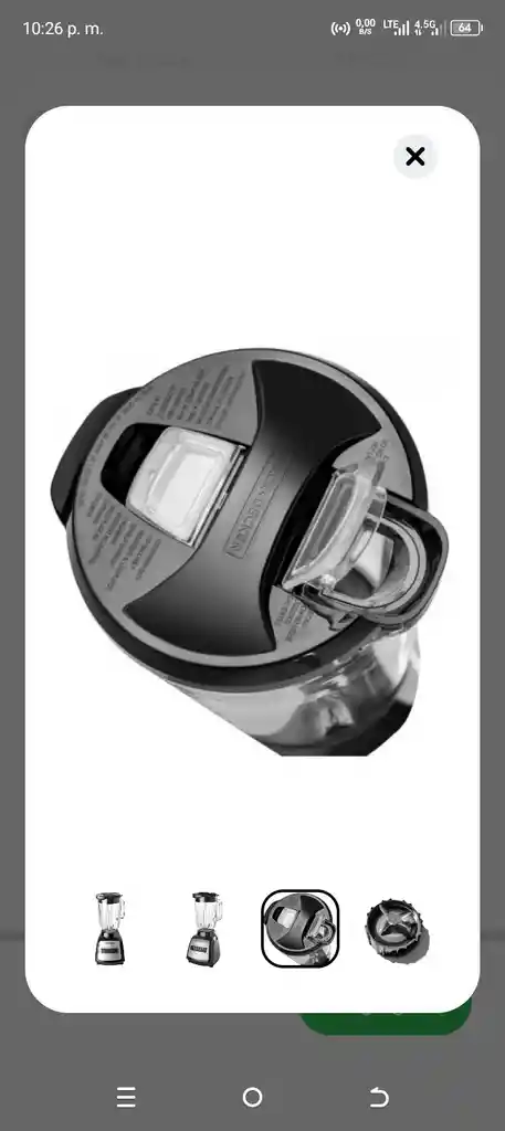 Licuadora Baso De Vidrio Decker