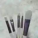 Brochas De Maquillaje Mini Beige Kit 5 Brochas