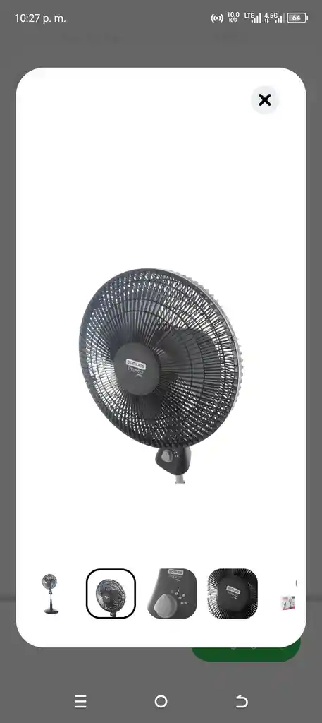 Samurái Ventilador De 18 Pulgadas