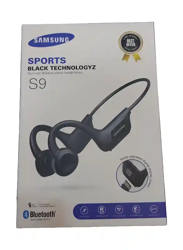 Audífonos Inalámbricos Conducción Osea Samsung Deportivos S9