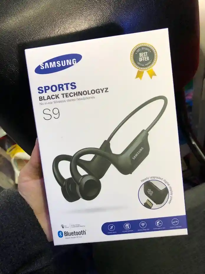 Audífonos Inalámbricos Conducción Osea Samsung Deportivos S9