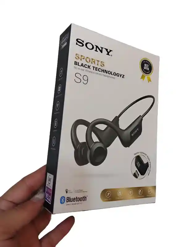 Audífonos Inalámbricos Conducción Osea Sony Deportivos S9
