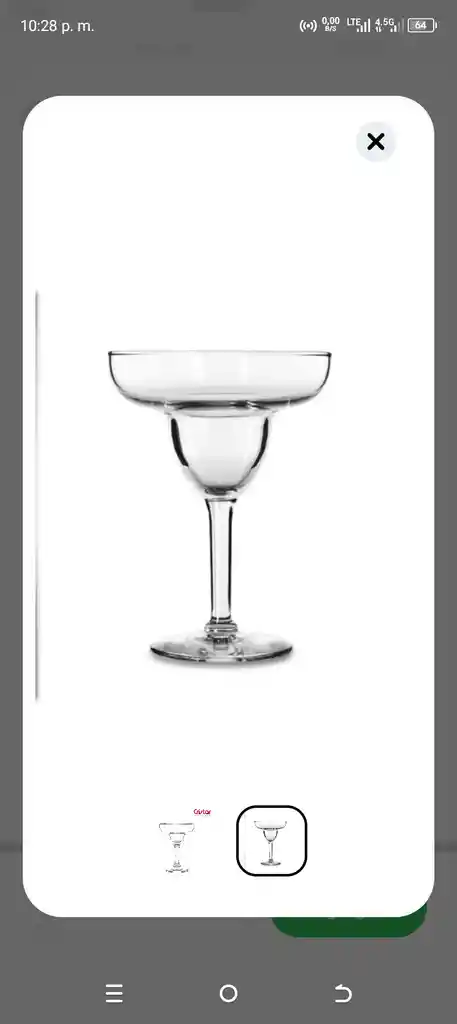 Cristal Copa Margarita 9 Oz