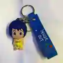 Llavero Con Muñeco O Figura De Alegria Intensamente