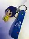 Llavero Con Muñeco O Figura De Alegria Intensamente