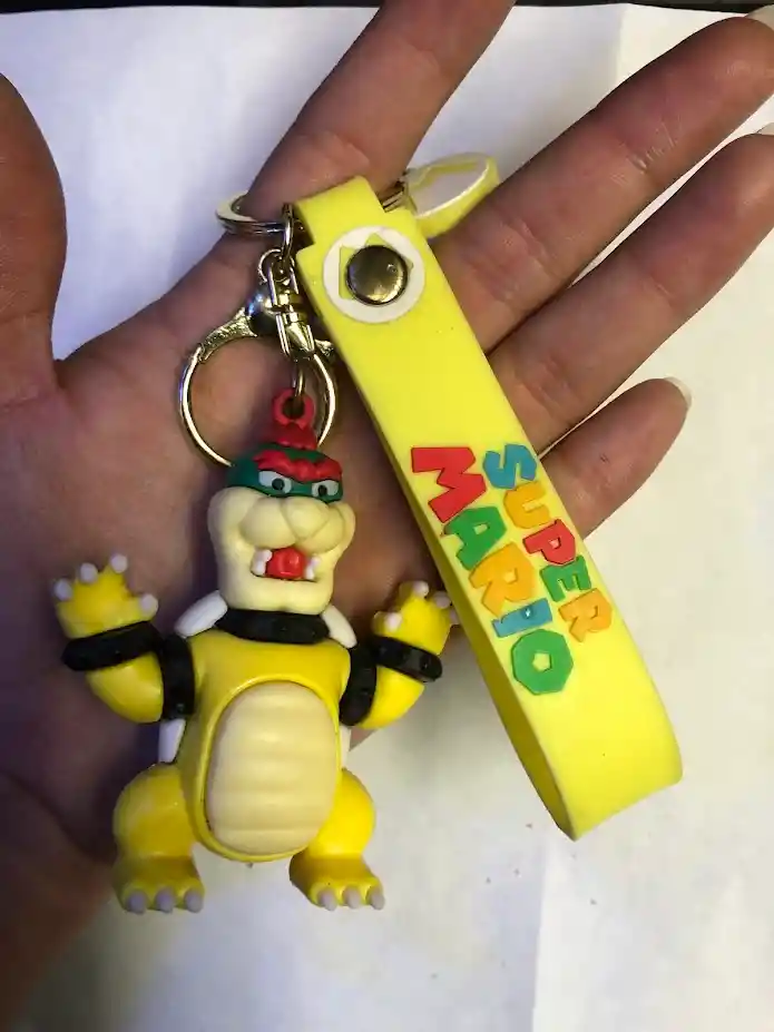 Llavero Con Muñeco O Figura De Bowser