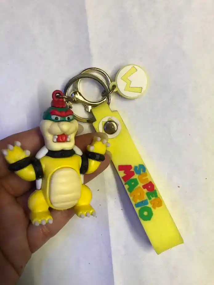Llavero Con Muñeco O Figura De Bowser