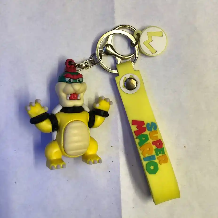 Llavero Con Muñeco O Figura De Bowser
