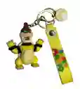 Llavero Con Muñeco O Figura De Bowser