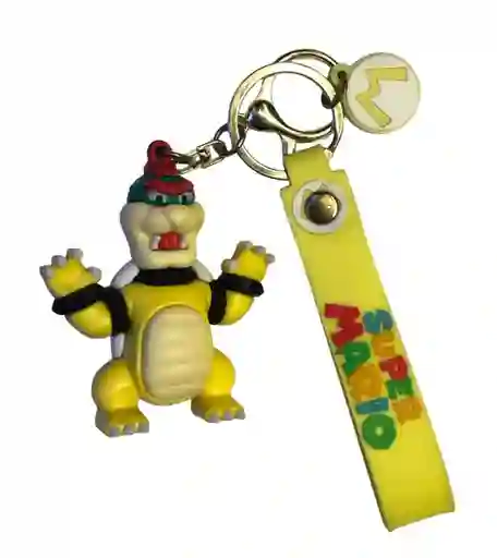 Llavero Con Muñeco O Figura De Bowser