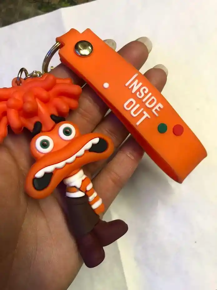 Llavero Con Muñeco O Figura De Ansiedad Intensamente 2