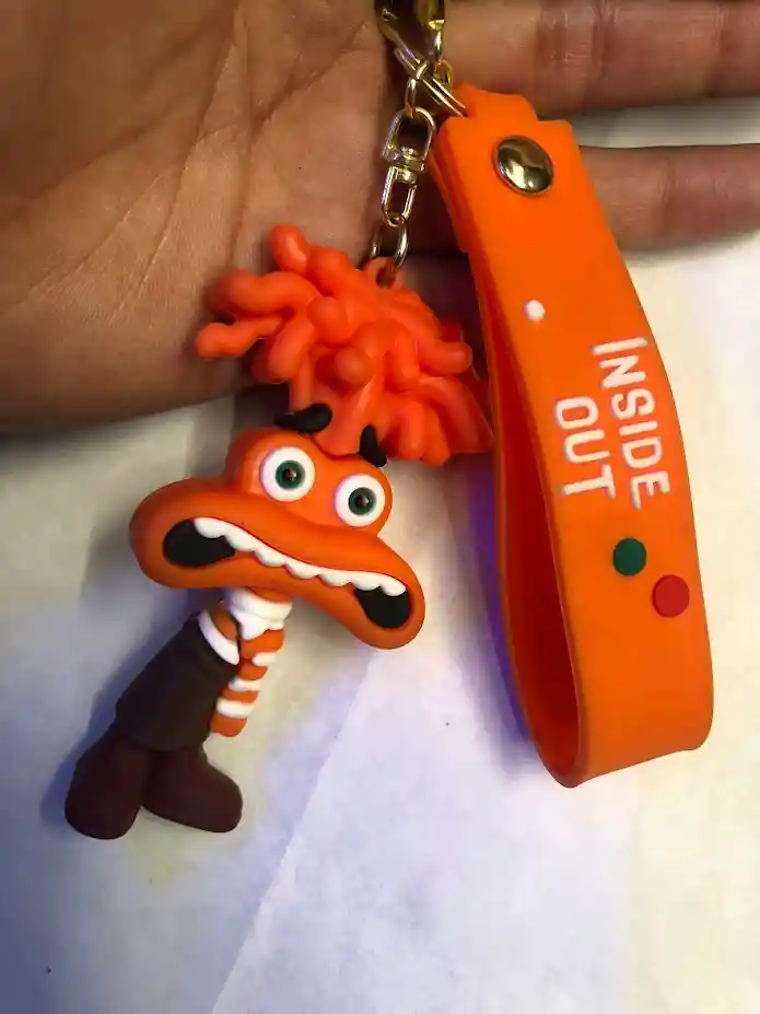Llavero Con Muñeco O Figura De Ansiedad Intensamente 2