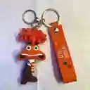 Llavero Con Muñeco O Figura De Ansiedad Intensamente 2