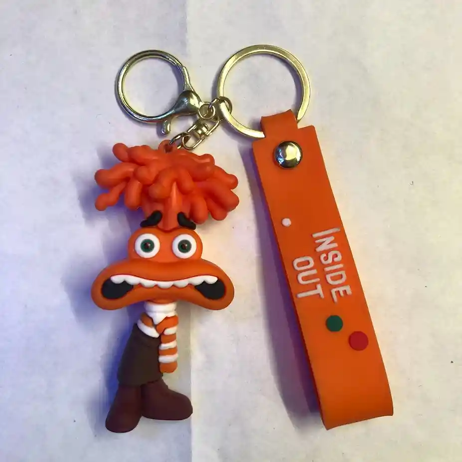 Llavero Con Muñeco O Figura De Ansiedad Intensamente 2